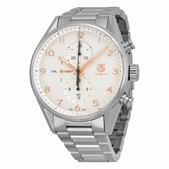 Tag Heuer Carrera Automatic Chronograph Silver Dial Stainless Steel Men's Watch CAR2012.BA0799