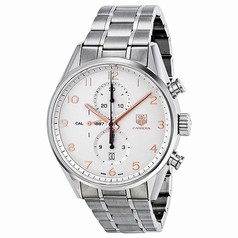Tag Heuer Carrera Chronograph Automatic Silver Dial Men's Watch CAR2012.BA0796