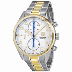 Tag Heuer Carrera Heritage Chronograph Silver Dial Automatic Men's Watch CAS2150.BD0731
