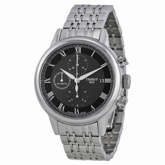 Tissot Carson Automatic Chronograph Black Dial Stainless Steel Men's Watch T0854271105300