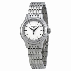 Tissot Carson White Dials Stainless Steel Ladies Watch T0852101101100
