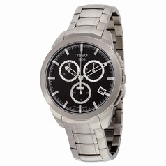 Tissot Chronograph Black Dial Titanium Men's Watch T0694174405100