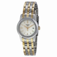 Tissot Classic Dream Mother of Pearl Dial Two-tone Ladies Watch T0332102211100