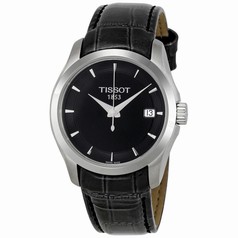 Tissot Couturier Black Dial Ladies Watch T0352101605100