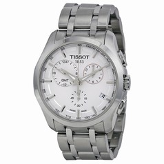 Tissot Couturier GMT Silver Dial Trend Men's Watch T0354391103100