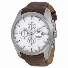 Tissot Couturier Silver Dial Chronograph Men's Watch T0356271603100
