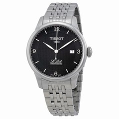 Tissot Le Locle Chronometre Black Dial Stainless Steel Men's Watch T0064081105700