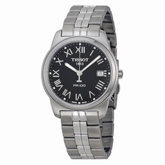 Tissot PR 100 Black Dial Bracelet Men's Watch T0494101105301