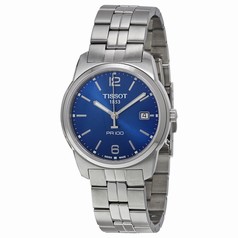 Tissot PR 100 Blue Dial Bracelet Men's Watch T0494101104701