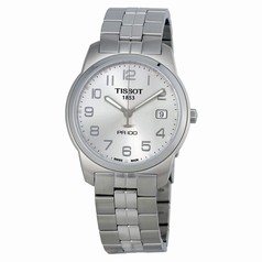 Tissot PR 100 Silver Dial Bracelet Men's Watch T0494101103201