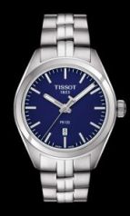 Tissot PR100 Blue Dial Stainless Steel Ladies Watch T1012101104100