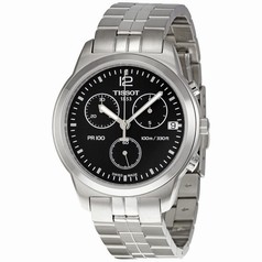 Tissot PR100 Chronograph Black Dial Men's Watch T0494171105700