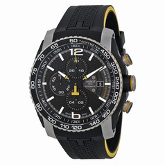 Tissot PRS 516 Automatic Chronograph Black Dial Black Rubber Men's Watch T0794272705701