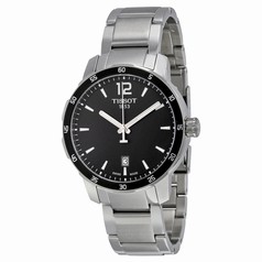 Tissot Quickster Black Dial Stainless Steel Men's Watch T0954101105700