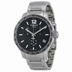 Tissot Quickster Chronograph Anthracite Dial Stainless Steel Men's Watch T0954171106700