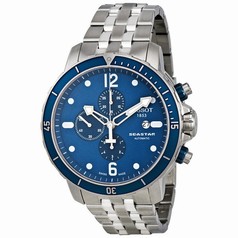 Tissot Seastar Chronograph Blue Dial Men's Watch T066.427.11.047.00