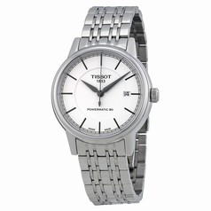 Tissot T Classic Powermatic Automatic White Dial Stainless Steel Men's Watch T0854071101100