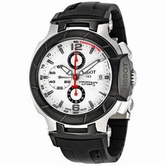 Tissot T Race Chronograph Black Rubber Strap Men's Watch T0484272703700