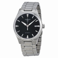 Tissot T Tempo Automatic Black Dial Stainless Steel Men's Watch T0604071105100