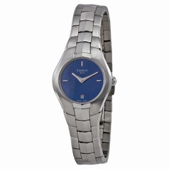 Tissot T Trend T Round Blue Dial Stainless Steel Ladies Watch T0960091113100
