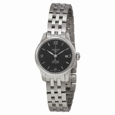 Tissot T-Classic Le Loche Automatic Black Dial Stainless Steel Ladies Watch T41118354