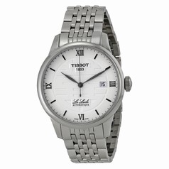 Tissot T-Classic Le Locle Silver Dial Stainless Steel Men's Watch T41183350