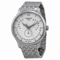 Tissot T-Classic Tradition Multi-Function White Dial Stainless Steel Men's Watch T0636371103700
