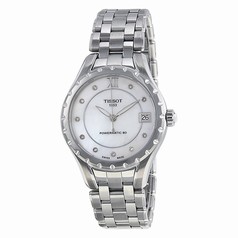 Tissot T-Lady Powermatic 80 Automatic Mother of Pearl Dial Stainless Steel Ladies Watch T0722071111600