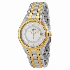 Tissot T-Lady Silver Dial Two-tone Ladies Watch T0722102203800