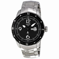 Tissot T-Navigator Automatic Black Dial Stainless Steel Men's Watch T0624301105700