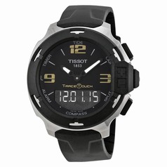 Tissot T-Race Touch Analog Digital Dial Black Synthetic Strap Men's Watch T0814201705700