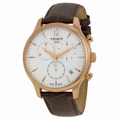Tissot Tradition Classic Chronograph Rose Gold-plated Men's Watch T0636173603700