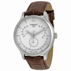 Tissot Tradition Silver Dial Stainless Steel Case Men's Watch T0636371603700
