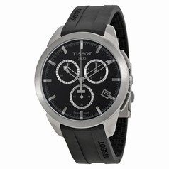 Tissot T-sport Titanium Black Dial Rubber Men's Watch T0694174705100