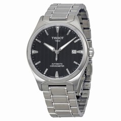 Tissot T-Tempo Automatic Black Dial Stainless Steel Men's Watch T0604081105100