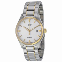 Tissot T-Tempo Silver Dial Two Tone Steel Men's Watch T060.407.22.031.00