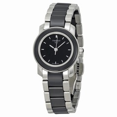 Tissot T-Trend Cera Black Ceramic Ladies Watch T0642102205100