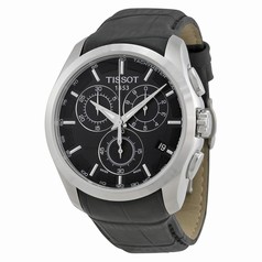 Tissot T-Trend Couturier Black Dial Chronograph Men's Watch T0356171605100