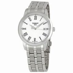 Tissot T-Classic Dream White Dial Stainless Steel Men's Watch T033.410.11.013.01