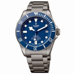 Tudor Pelagos Blue Dial Automatic Titanium Men's Watch 25600TB-BLTI