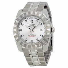 Tudor Silver Dial Stainless Steel Men's Watch 23010-SVSSS