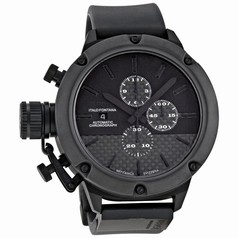U-Boat Classico Chronograph Automatic Black Titanium Men's Watch 6234