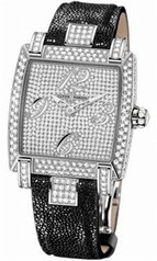 Ulysse Nardin Caprice Diamonds Dial Stingray Strap Automatic Ladies Watch 130-91FC-FULL