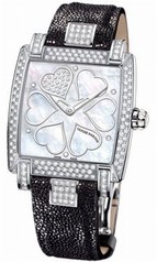 Ulysse Nardin Caprice Mother of Pearl Dial Stingray Strap Automatic Ladies Watch 133-91AC-HEART