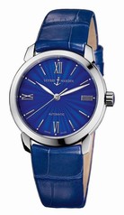 Ulysse Nardin Classico Lady Blue Dial Alligator Leather Automatic Ladies Watch 8103-116-2-E3