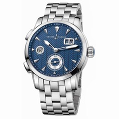 Ulysse Nardin Dual Time Blue Dial Automatic Men's Watch 3343-126LE-7/93