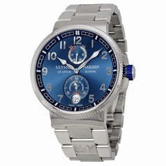 Ulysse Nardin Marine Blue Dial Stainless Steel Automatic Men's Watch 1183-126-7M-63