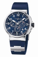 Ulysse Nardin Marine Chronograph Blue Dial Automatic Men's Watch 1503-150LE-3-63-VB