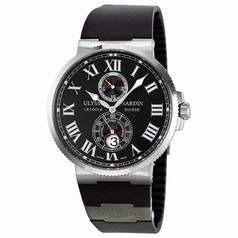 Ulysse Nardin Maxi Marine Chronometer Black Diial Men's Watch 263-67-3-42