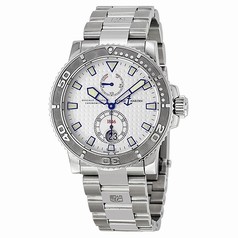Ulysse Nardin Maxi Marine Diver Chronometer Automatic Silver Dial Stainless Steel Men's Watch 263-33-7